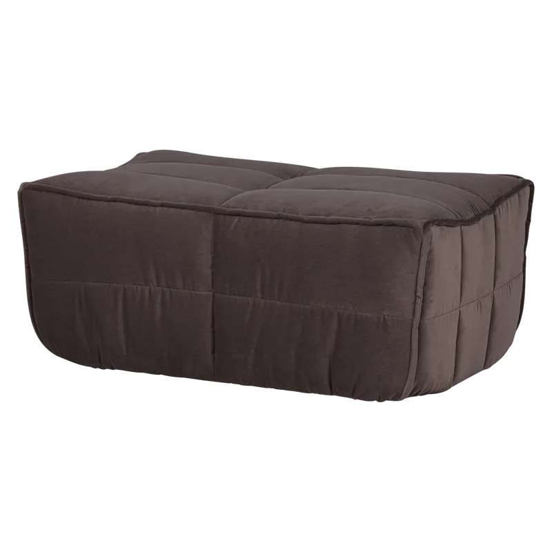 Fotskammel Cluster 104 cm, Sjokoladebrun