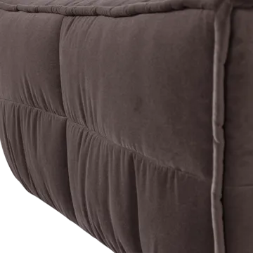 Fotskammel Cluster 104 cm - Sjokoladebrun - Møbler - Stoler - Krakk - Fotskammel