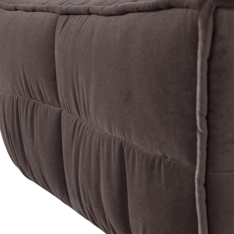 Fotskammel Cluster 104 cm - Sjokoladebrun - Møbler - Stoler - Krakk - Fotskammel