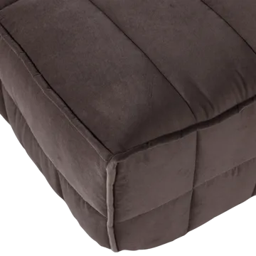 Fotskammel Cluster 104 cm - Sjokoladebrun - Møbler - Stoler - Krakk - Fotskammel