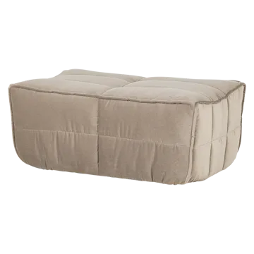 Fotskammel Cluster 104 cm - Taupe - Møbler - Stoler - Krakk - Fotskammel