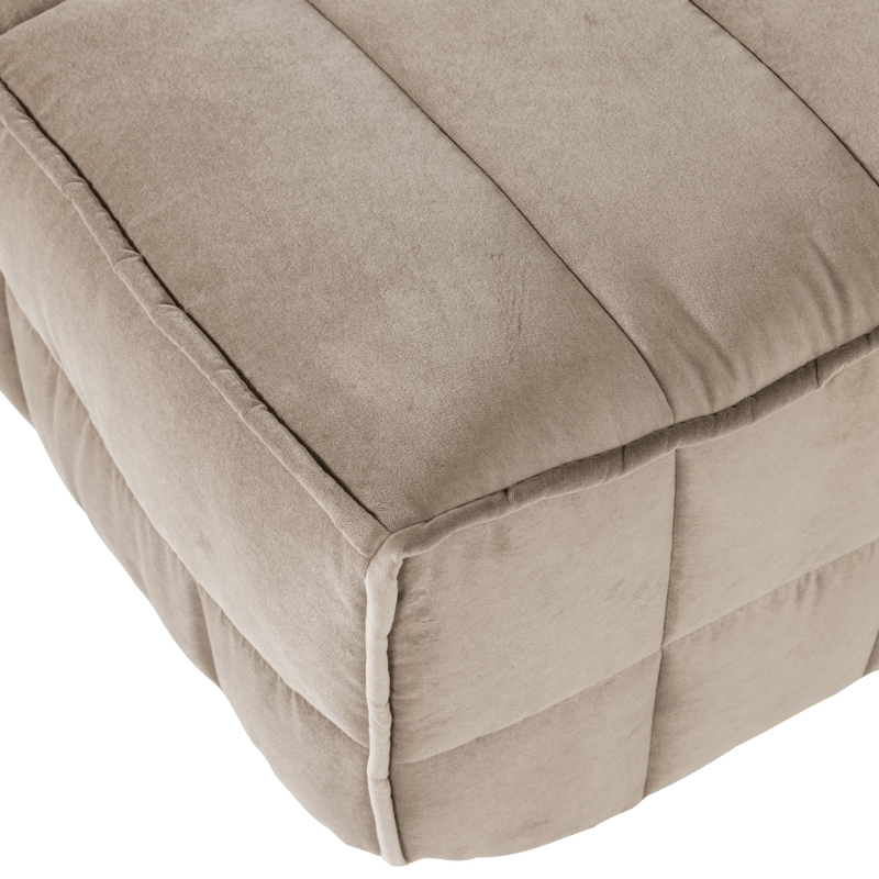 Fotskammel Cluster 104 cm - Taupe - Møbler - Stoler - Krakk - Fotskammel