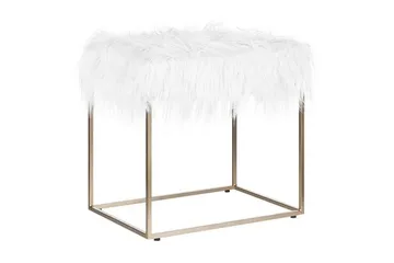 Colonsay Fotskammel - Hvit - Møbler - Stoler - Krakk - Fotskammel