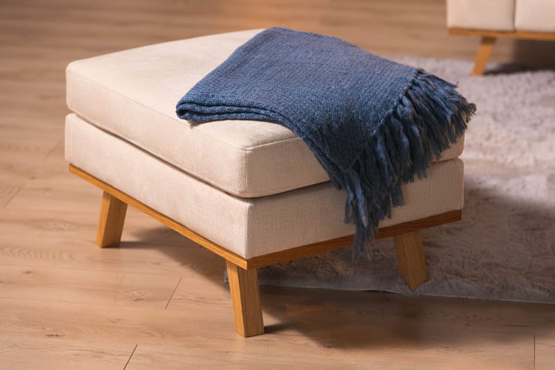 Copenhagen Fotskammel - Beige - Møbler - Stoler - Krakk - Fotskammel