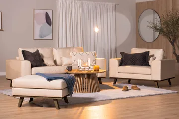 Copenhagen Fotskammel - Beige - Møbler - Stoler - Krakk - Fotskammel