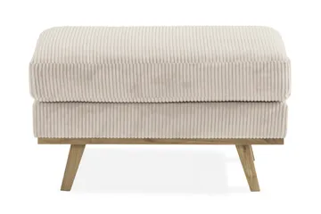 Copenhagen Fotskammel Cordfløyel - Beige - Møbler - Stoler - Krakk - Fotskammel