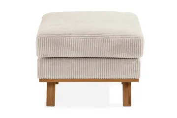 Copenhagen Fotskammel Cordfløyel - Beige - Møbler - Stoler - Krakk - Fotskammel