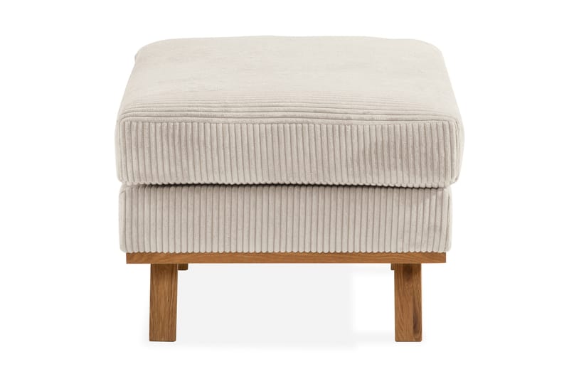 Copenhagen Fotskammel Cordfløyel - Beige - Møbler - Stoler - Krakk - Fotskammel