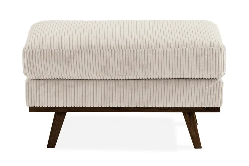 Copenhagen Fotskammel Cordfløyel - Beige - Møbler - Stoler - Krakk - Fotskammel