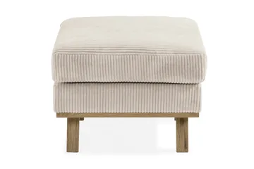 Copenhagen Fotskammel Cordfløyel - Beige - Møbler - Stoler - Krakk - Fotskammel