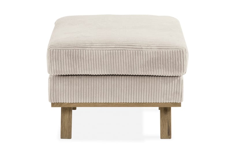Copenhagen Fotskammel Cordfløyel - Beige - Møbler - Stoler - Krakk - Fotskammel
