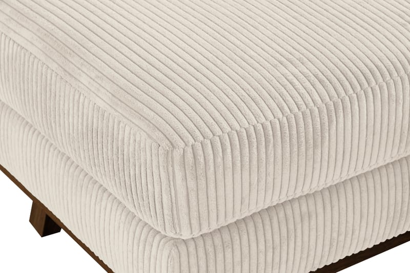 Copenhagen Fotskammel Cordfløyel - Beige - Møbler - Stoler - Krakk - Fotskammel