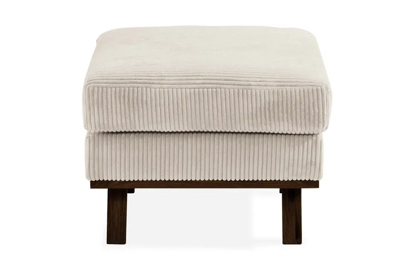 Copenhagen Fotskammel Cordfløyel - Beige - Møbler - Stoler - Krakk - Fotskammel