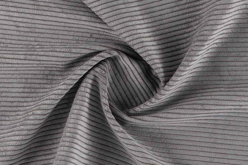 Copenhagen Fotskammel Cordfløyel - Grå - Møbler - Stoler - Krakk - Fotskammel