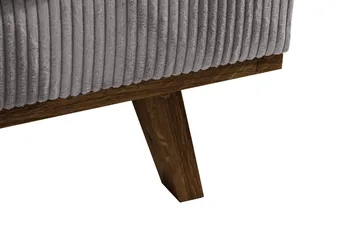 Copenhagen Fotskammel Cordfløyel - Grå - Møbler - Stoler - Krakk - Fotskammel