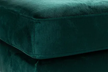 Copenhagen Fotskammel Fløyel - Grønn - Møbler - Stoler - Krakk - Fotskammel