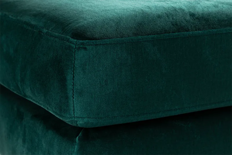 Copenhagen Fotskammel Fløyel - Grønn - Møbler - Stoler - Krakk - Fotskammel