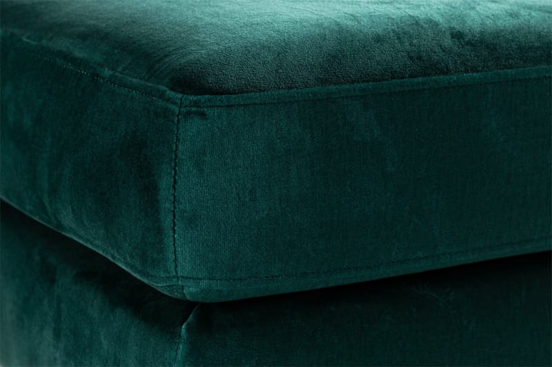 Copenhagen Fotskammel Fløyel - Grønn - Møbler - Stoler - Krakk - Fotskammel