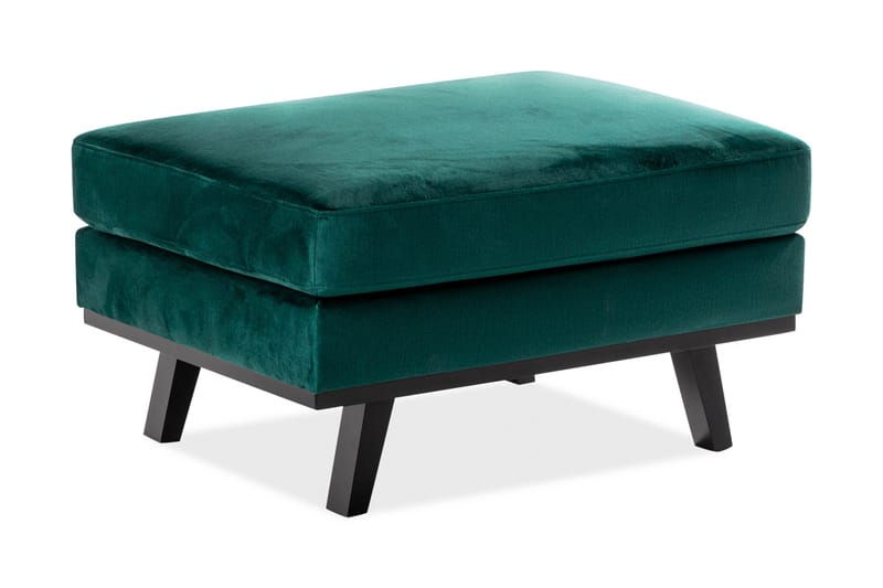 Copenhagen Fotskammel Fløyel, Grønn