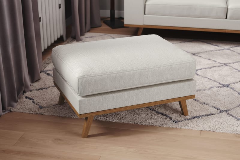 Copenhagen Fotskammel Lin - Beige - Møbler - Stoler - Krakk - Fotskammel