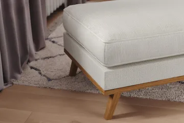 Copenhagen Fotskammel Lin - Beige - Møbler - Stoler - Krakk - Fotskammel