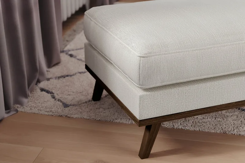 Copenhagen Fotskammel Lin - Beige - Møbler - Stoler - Krakk - Fotskammel