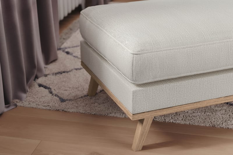 Copenhagen Fotskammel Lin - Beige - Møbler - Stoler - Krakk - Fotskammel
