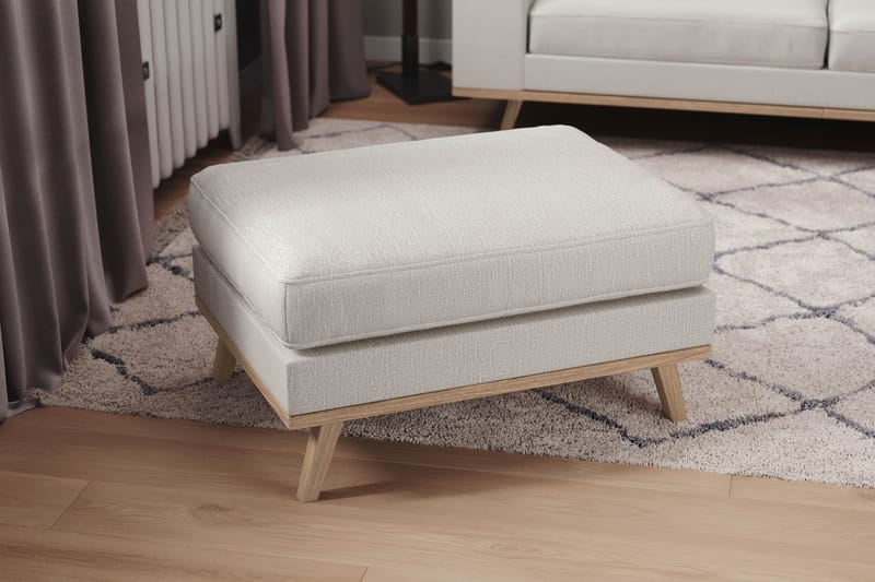Copenhagen Fotskammel Lin - Beige - Møbler - Stoler - Krakk - Fotskammel