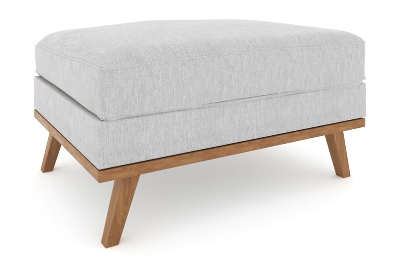 Copenhagen Fotskammel Lin - Grå - Møbler - Stoler - Krakk - Fotskammel