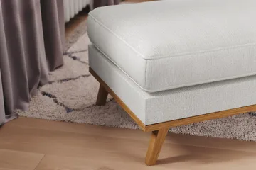 Copenhagen Fotskammel Lin - Grå - Møbler - Stoler - Krakk - Fotskammel