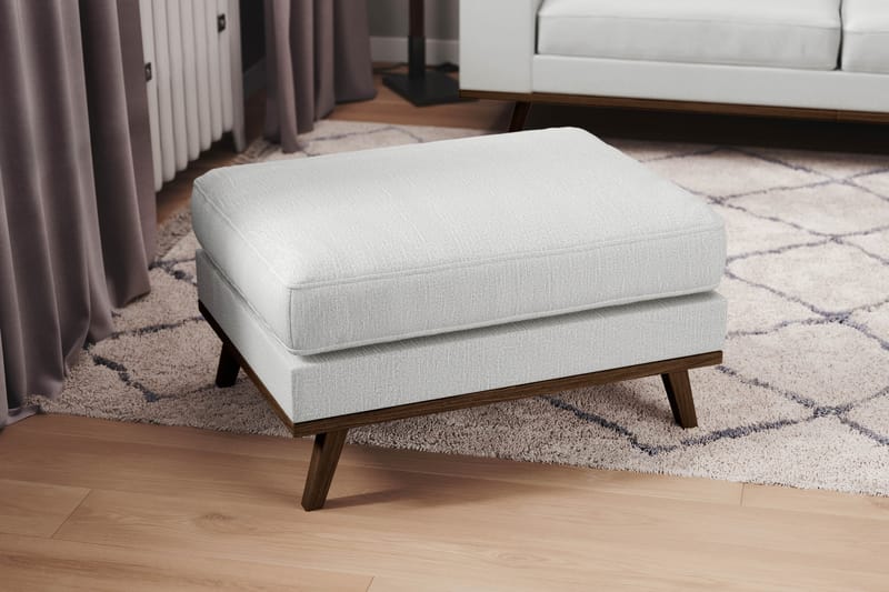 Copenhagen Fotskammel Lin - Grå - Møbler - Stoler - Krakk - Fotskammel