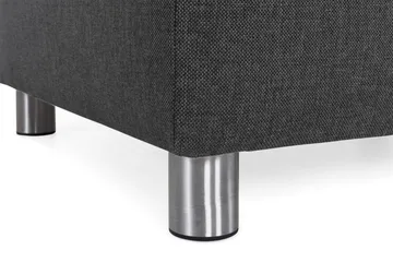 Crazy Fotskammel med Oppbevaring 120x50 - Antrasitt - Møbler - Stoler - Krakk - Fotskammel