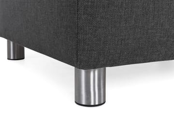 Crazy Fotskammel med Oppbevaring 120x50 - Antrasitt - Møbler - Stoler - Krakk - Fotskammel