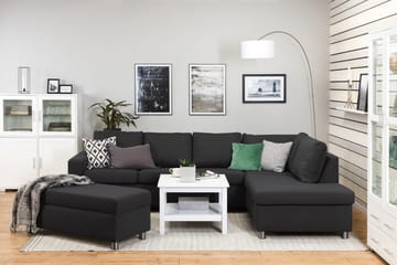 Crazy Fotskammel med Oppbevaring 120x50 - Antrasitt - Møbler - Stoler - Krakk - Fotskammel