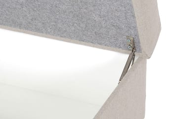 Crazy Fotskammel med Oppbevaring 120x50 - Beige - Møbler - Stoler - Krakk - Fotskammel