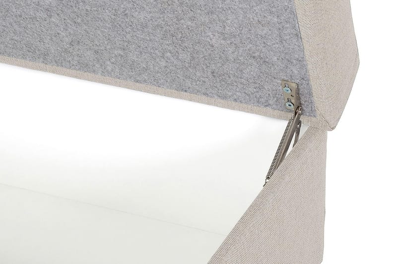 Crazy Fotskammel med Oppbevaring 120x50 - Beige - Møbler - Stoler - Krakk - Fotskammel