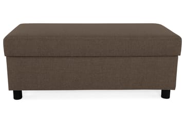 Crazy Fotskammel med Oppbevaring 120x50 - Brun - Møbler - Stoler - Krakk - Fotskammel