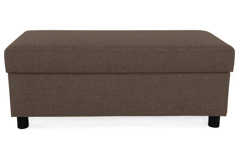 Crazy Fotskammel med Oppbevaring 120x50 - Brun - Møbler - Stoler - Krakk - Fotskammel