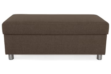 Crazy Fotskammel med Oppbevaring 120x50 - Brun - Møbler - Stoler - Krakk - Fotskammel