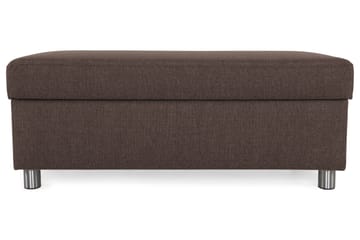 Crazy Fotskammel med Oppbevaring 120x50 - Brun - Møbler - Stoler - Krakk - Fotskammel