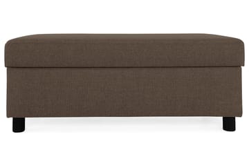 Crazy Fotskammel med Oppbevaring 120x50 - Brun - Møbler - Stoler - Krakk - Fotskammel