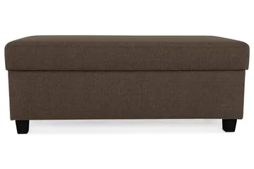 Crazy Fotskammel med Oppbevaring 120x50 - Brun - Møbler - Stoler - Krakk - Fotskammel