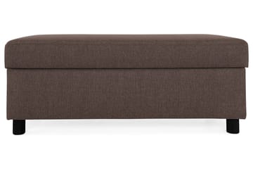 Crazy Fotskammel med Oppbevaring 120x50 - Brun - Møbler - Stoler - Krakk - Fotskammel