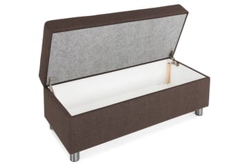 Crazy Fotskammel med Oppbevaring 120x50 - Brun - Møbler - Stoler - Krakk - Fotskammel