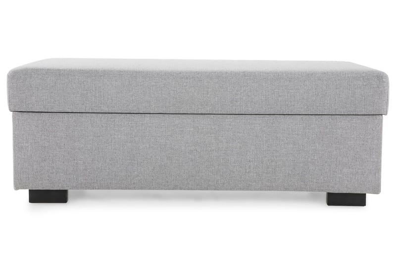 Crazy Fotskammel med Oppbevaring 120x50 - Lysegrå - Møbler - Stoler - Krakk - Fotskammel