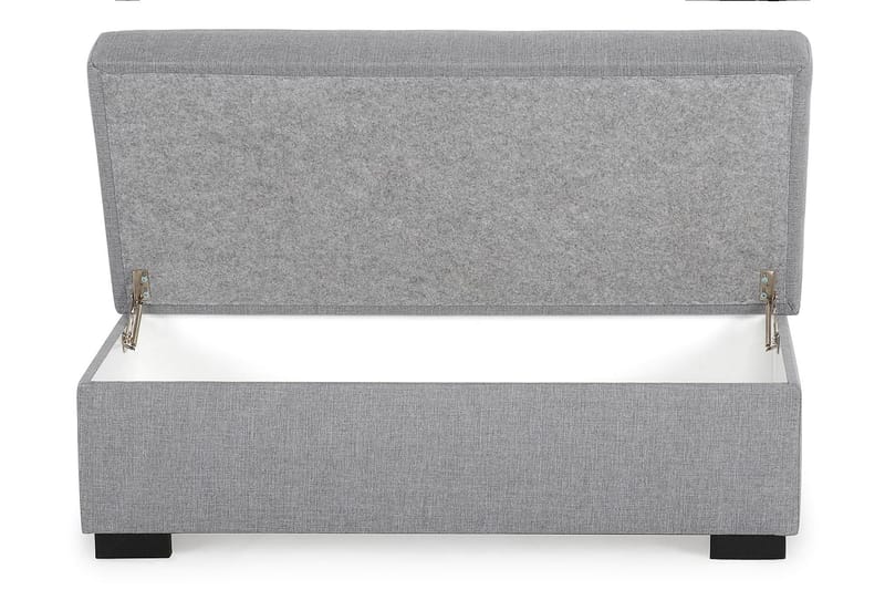 Crazy Fotskammel med Oppbevaring 120x50 - Lysegrå - Møbler - Stoler - Krakk - Fotskammel