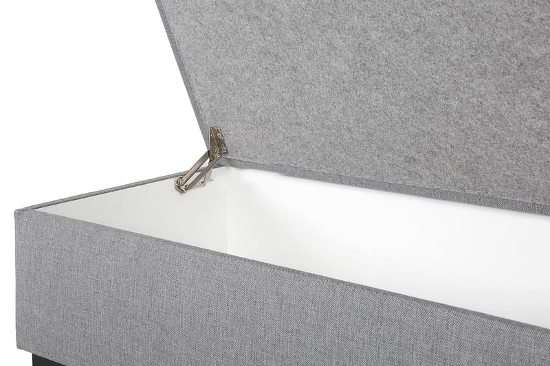 Crazy Fotskammel med Oppbevaring 120x50 - Lysegrå - Møbler - Stoler - Krakk - Fotskammel