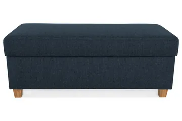Crazy Fotskammel med Oppbevaring 120x50 - Mørkeblå - Møbler - Stoler - Krakk - Fotskammel