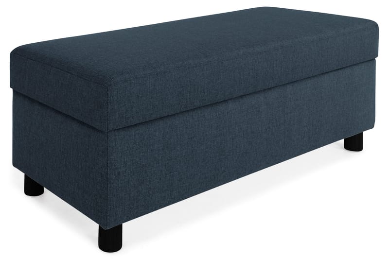 Crazy Fotskammel med Oppbevaring 120x50, Mørkeblå