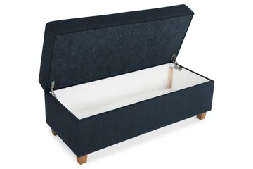 Crazy Fotskammel med Oppbevaring 120x50 - Mørkeblå - Møbler - Stoler - Krakk - Fotskammel